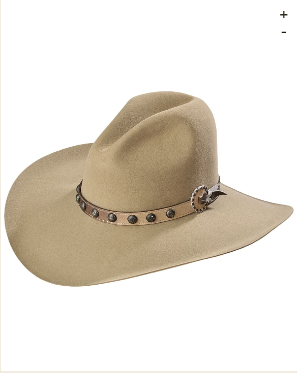 Stetson Bozeman Wool Felt Crushable Cowboy Hat